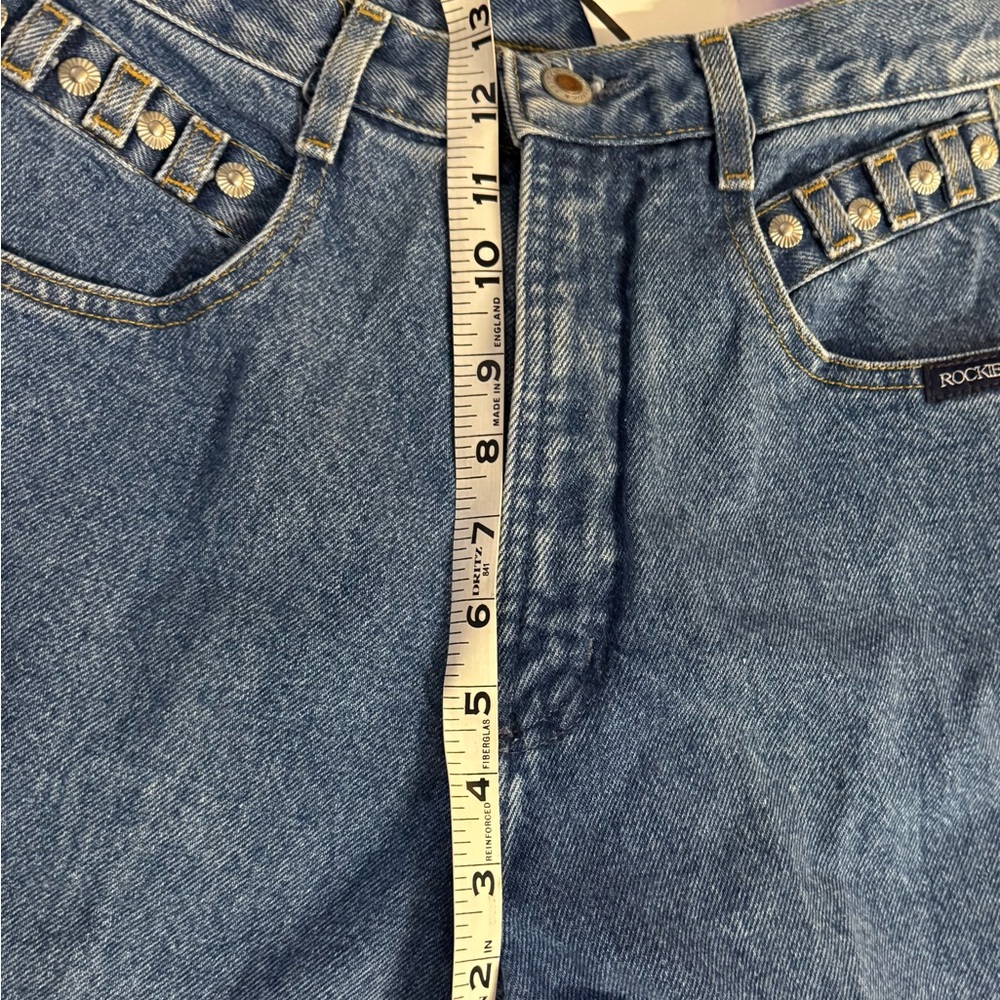 Rockies High Rise Blue Jeans - Picture 11 of 11